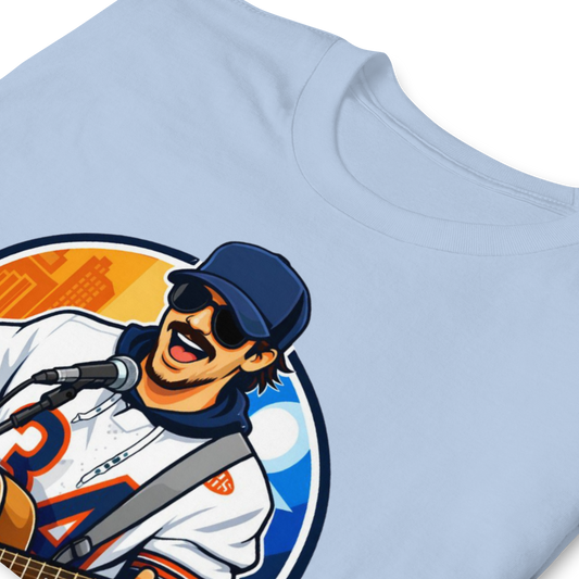 Dave Swerski Let's Go! Short-Sleeve Unisex T-Shirt - Light Blue