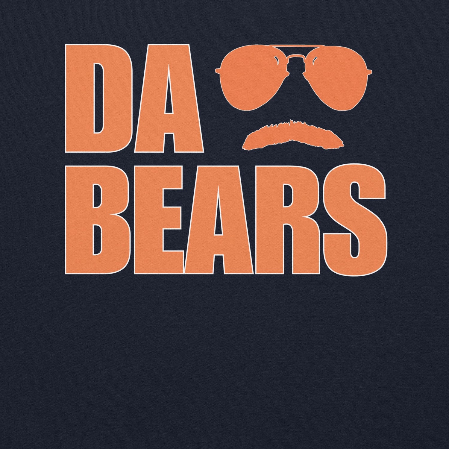 Swerski Stache and Shades Logo with DA BEARS