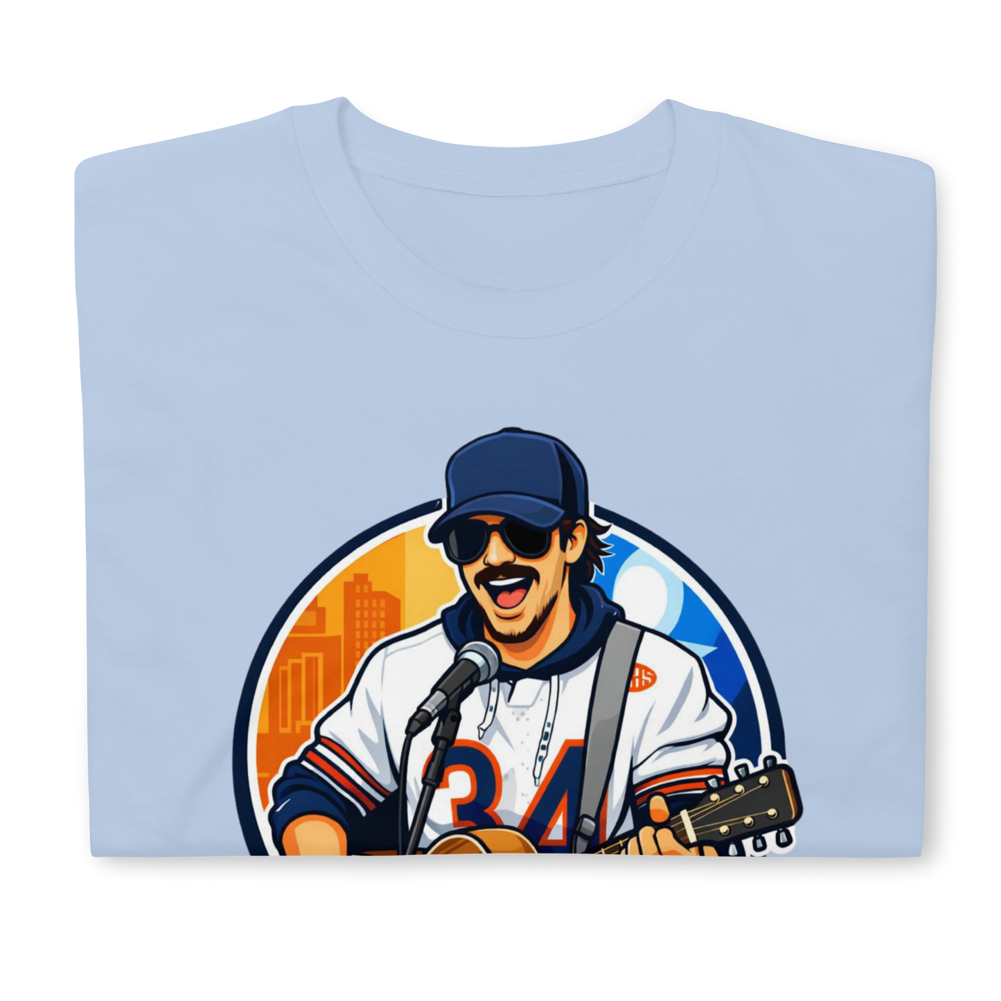 Dave Swerski Let's Go! Short-Sleeve Unisex T-Shirt - Light Blue