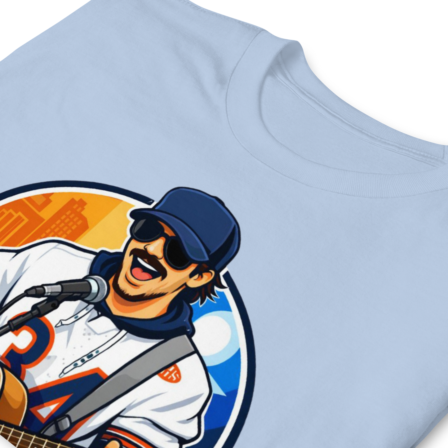 Dave Swerski Let's Go! Short-Sleeve Unisex T-Shirt - Light Blue