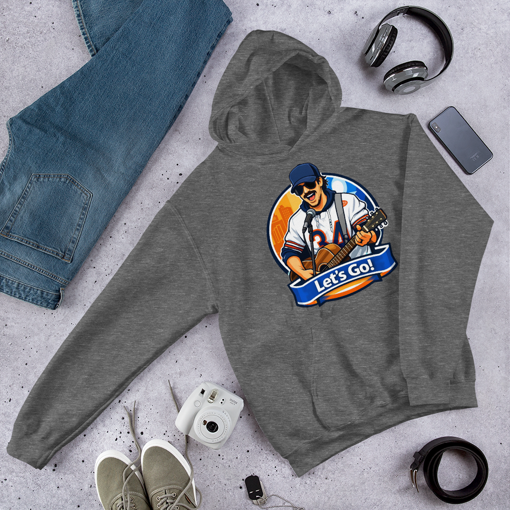 Dave Swerski Let's Go! Hoodie - Graphite Heather