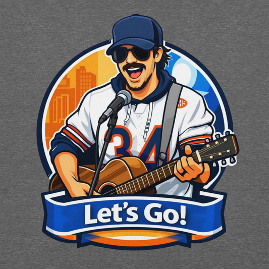 Dave Swerski Let's Go! Hoodie - Graphite Heather